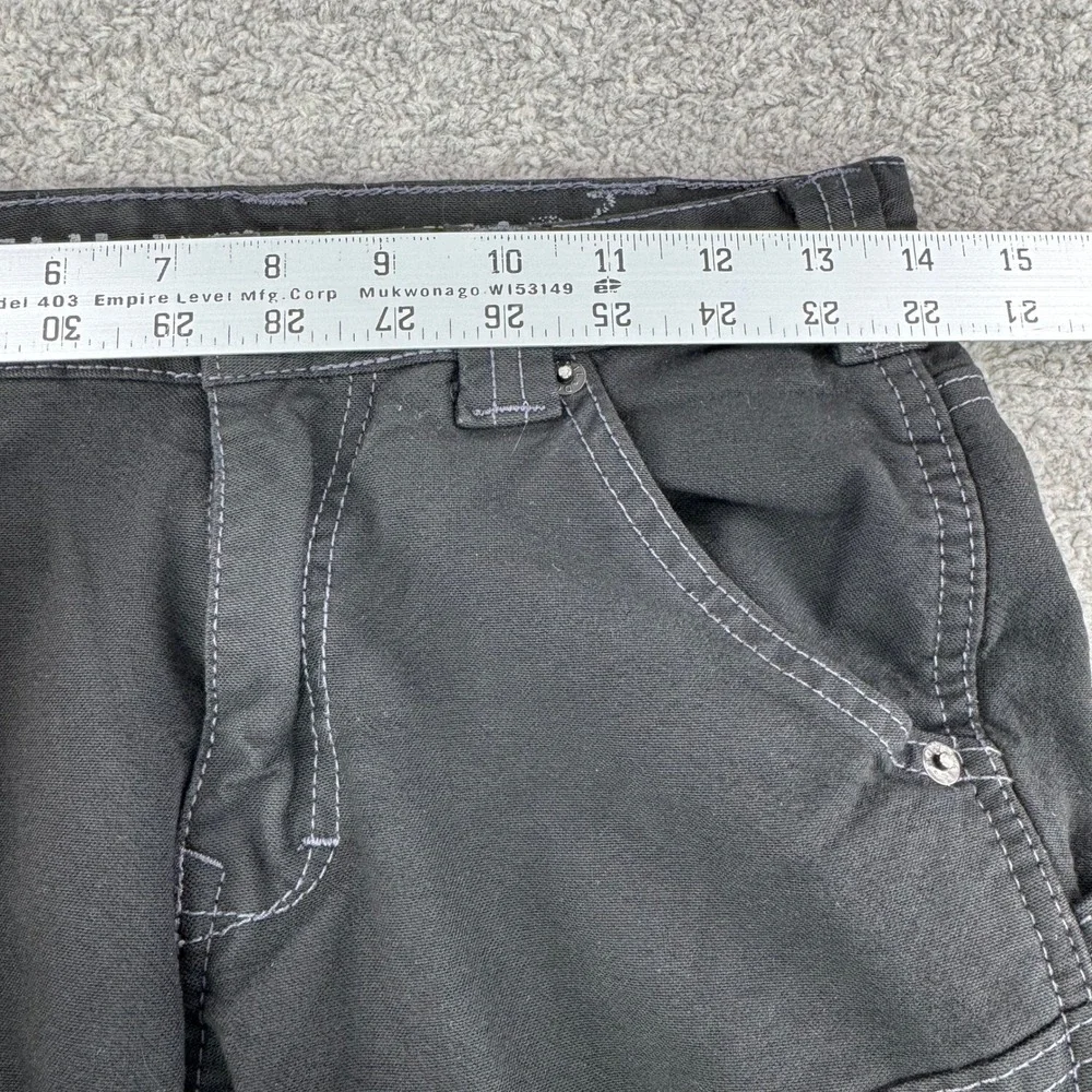 Dovetail Workwear The Maven Slim Black Cordura Utility Work Pants Womens 28x30 - Picture 8 of 13